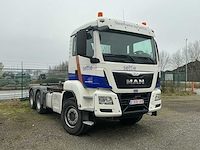 Man tgs vrachtwagen met optrekchassis - afbeelding 2 van  11