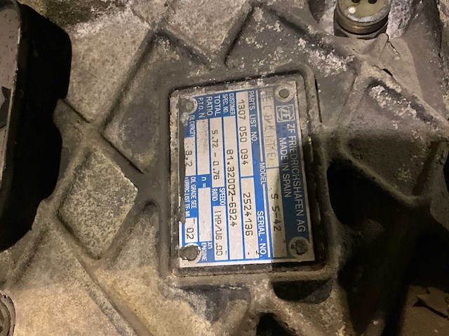 Man versnellingsbak zf ecolite s 5-42 - d002 - afbeelding 6 van  7