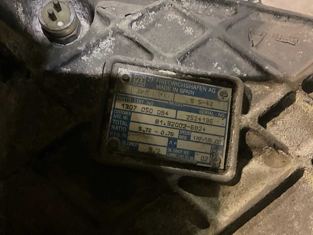 Man versnellingsbak zf ecolite s 5-42 - d002 - afbeelding 7 van  7