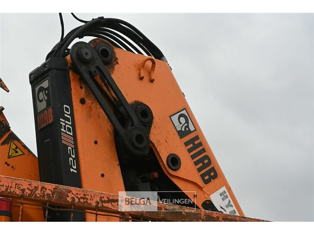 M.a.n. vrachtwagen met laadkraan en kipbak - afbeelding 28 van  30