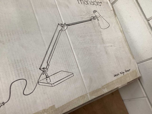 Manade bureaulamp - afbeelding 1 van  2