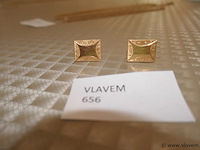Manchetknopen 750 kr goud - afbeelding 1 van  2