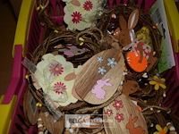 Mandje met paasdeco - afbeelding 3 van  3