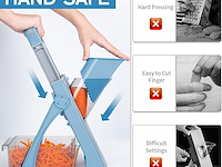 Mandoline snijder / chopper - afbeelding 3 van  5