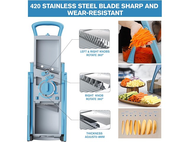 Mandoline snijder / chopper - afbeelding 5 van  5