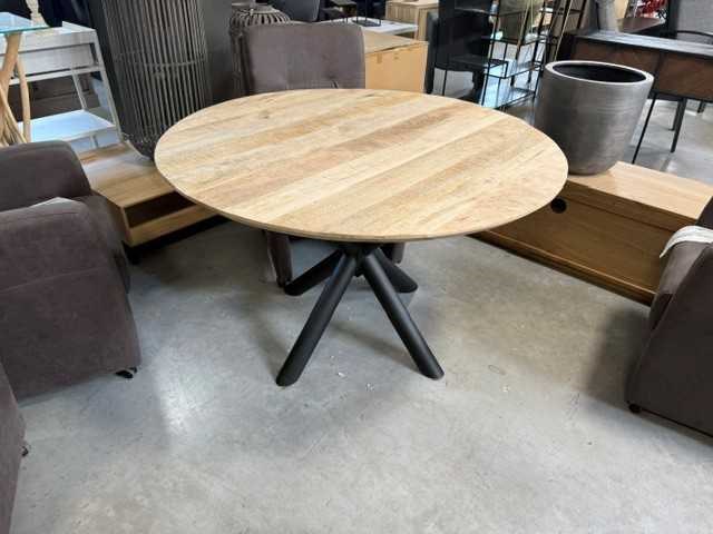 Mango tafel rond 120 - afbeelding 1 van  3