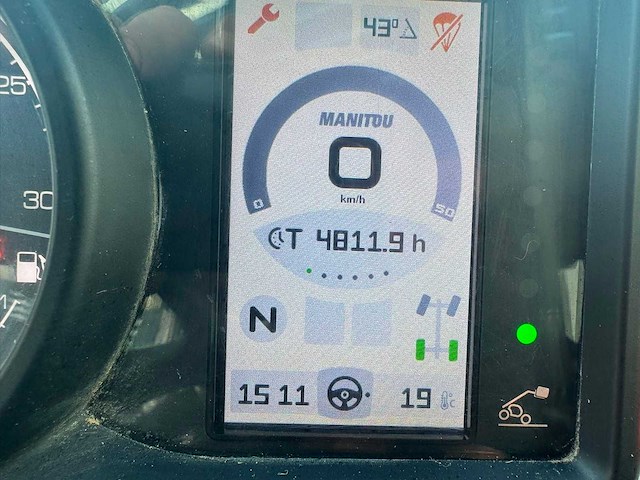 Manitou - mlt 630 105 d - telescopic handlers - 2018 - afbeelding 4 van  12