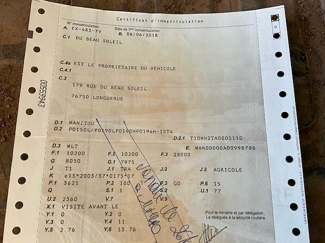 Manitou - mlt 741-140 v+ - telescopic handlers - 2018 - afbeelding 7 van  22