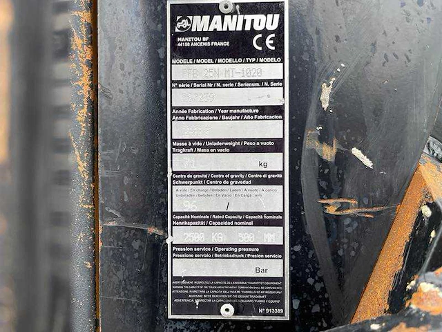 Manitou - mt 625 h easy - verreiker - 2016 - afbeelding 6 van  42