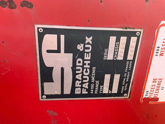 Manitou mb25c (gedemonteerd) - afbeelding 8 van  16