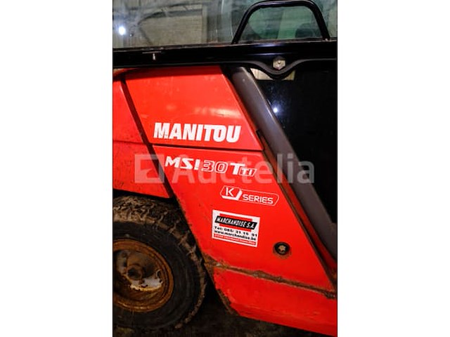 Manitou msi 30 t awd heftruck (2010-801 #série uur: 586812) - afbeelding 14 van  23