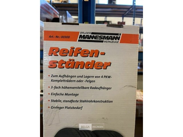 Mannesman - autobandenstandaard 144cm hoog - afbeelding 2 van  3