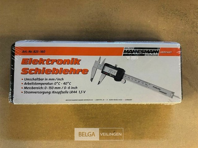 Mannesman - digitale schuifmaat 150mm - afbeelding 1 van  3