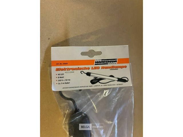 Mannesmann - looplamp tl - 230v - 8 watt - spatwaterdicht - afbeelding 3 van  3