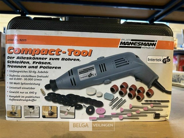 Mannesmann combitool set in koffer 135 watt - afbeelding 2 van  3