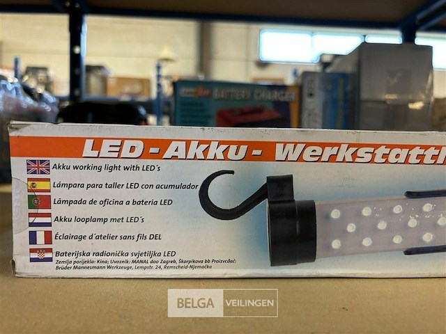 Mannesmann looplamp - led verlichting - accu - 230 v - aanstekerplug - afbeelding 2 van  4