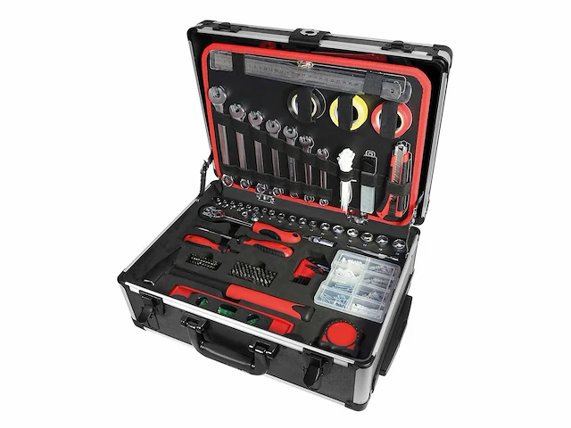 Mannesmann m29076 gereedschapstrolley 211 delig gereedschapskoffer - afbeelding 5 van  6