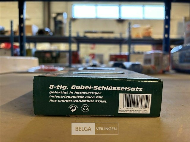 Mannesmann steeksleutelset 8-delig - afbeelding 3 van  3