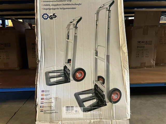 Mannesmann steekwagen aluminium inklapbaar - afbeelding 4 van  4