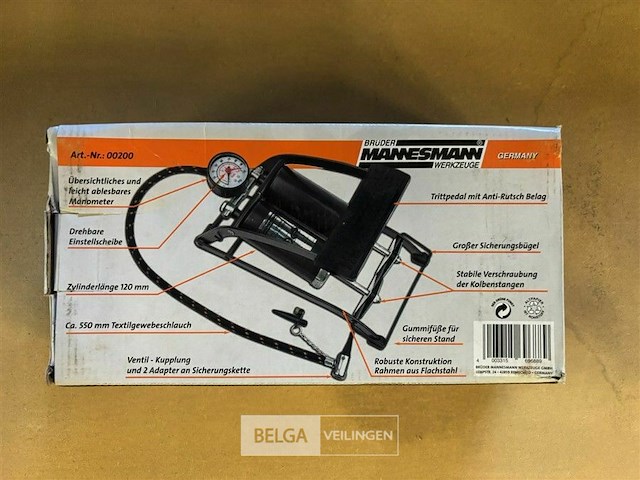 Mannesmann voetpomp 4-bar - afbeelding 1 van  3
