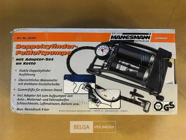 Mannesmann voetpomp 4-bar - afbeelding 3 van  3