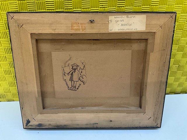 Mannuel blesa canvasschilderij - afbeelding 4 van  5