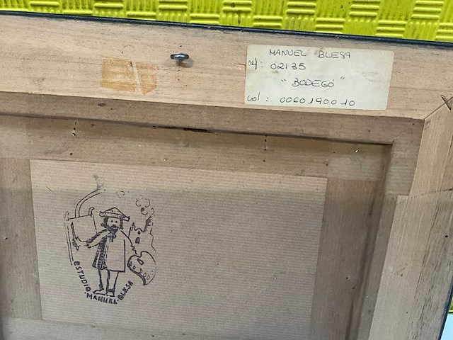 Mannuel blesa canvasschilderij - afbeelding 5 van  5