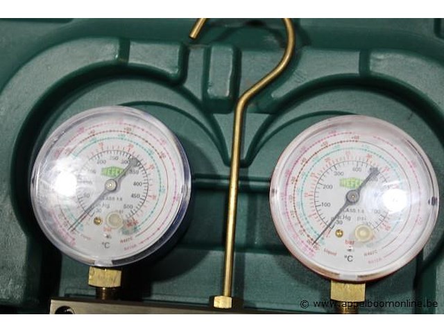 Manometerset (koeltechnisch manifold) - afbeelding 2 van  2
