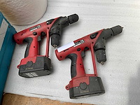 Mansfield 11-703 dual drill accu-boormachine (2x) - afbeelding 1 van  4