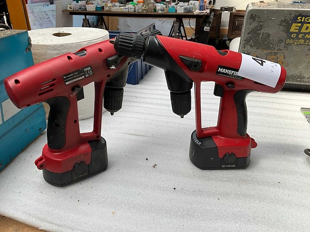 Mansfield 11-703 dual drill accu-boormachine (2x) - afbeelding 2 van  4