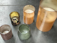 Mansion partij diverse decoratiekaarsen en toebehoren - afbeelding 5 van  7