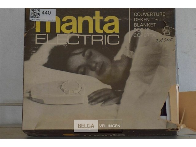 Manta elektrische deken 80x150cm - afbeelding 1 van  4