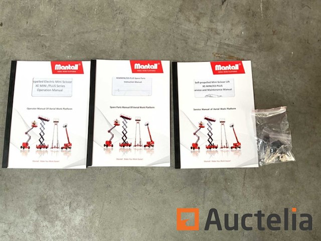 Mantall xe60 mini schaarhoogwerker 6.4m - afbeelding 25 van  28