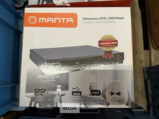 Manto dvd-speler - afbeelding 1 van  3