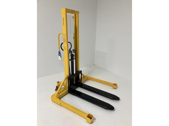 Manuele breedspoor stapelaar 1000kg - afbeelding 1 van  6