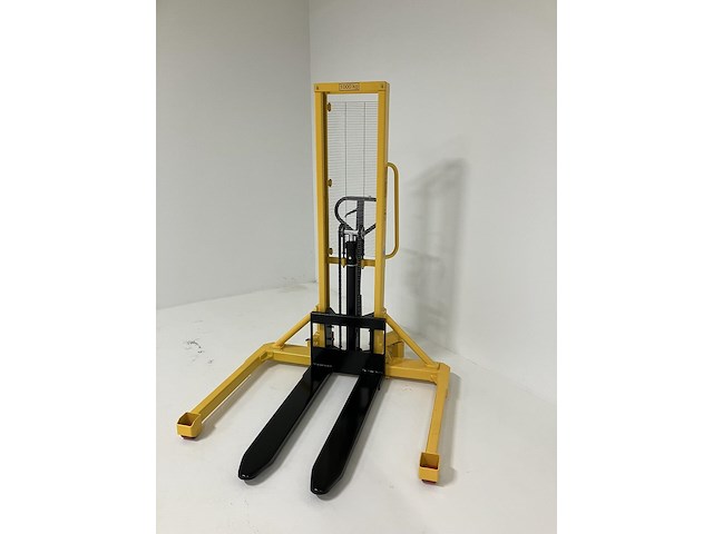 Manuele breedspoor stapelaar 1000kg - afbeelding 2 van  6