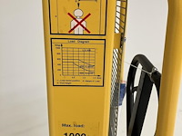 Manuele breedspoor stapelaar 1000kg - afbeelding 5 van  6