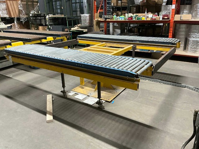 Manuele draaitafel met moody rollenbanen - afbeelding 1 van  5