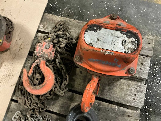 Manuele kettingtakel (2x) - afbeelding 3 van  5