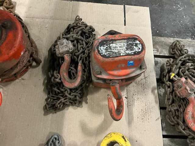 Manuele kettingtakel (2x) - afbeelding 2 van  4