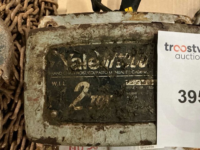 Manuele kettingtakel (2x) - afbeelding 3 van  5