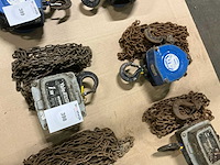 Manuele kettingtakel (2x) - afbeelding 1 van  3