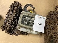 Manuele kettingtakel (2x) - afbeelding 2 van  3