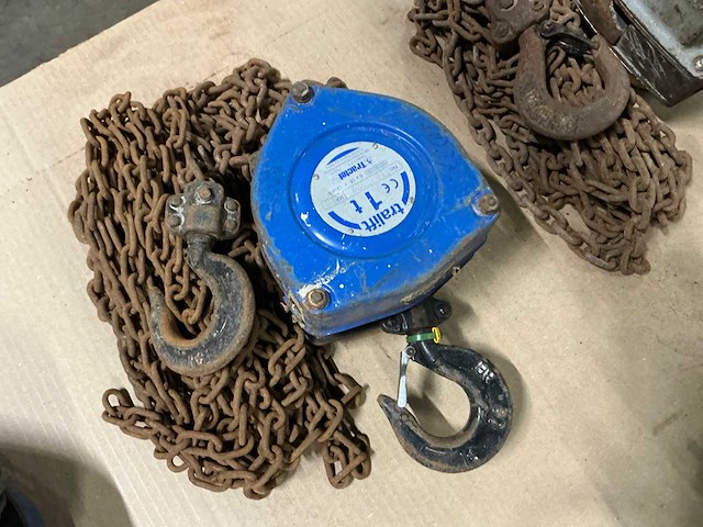 Manuele kettingtakel (2x) - afbeelding 3 van  3