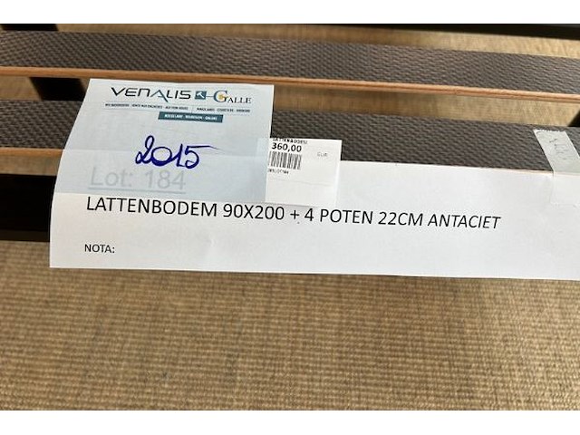 Manuele lattenbodem - afbeelding 5 van  6