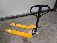 Manuele palletwagen / transpallet – 2.000 kg - ongebruikt - afbeelding 1 van  9