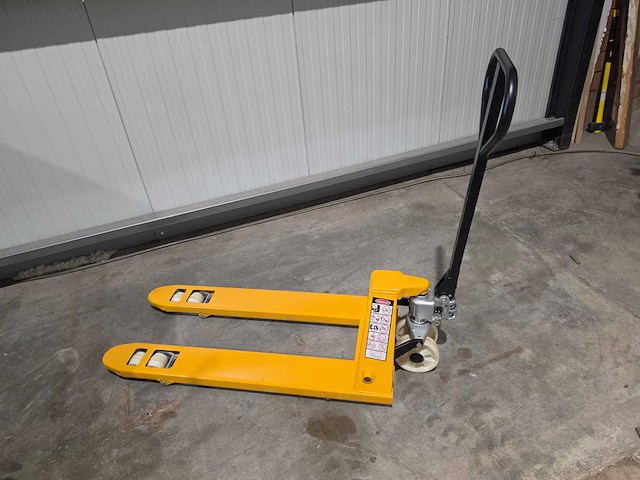 Manuele palletwagen / transpallet – 2.000 kg - ongebruikt - afbeelding 1 van  9