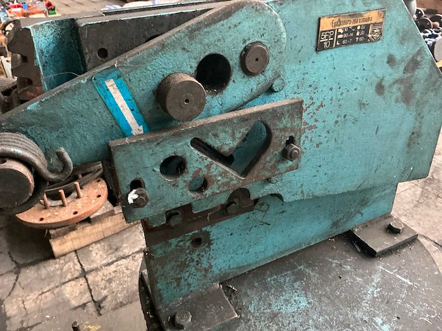 Manuele plaat-/ profielschaar - afbeelding 5 van  7