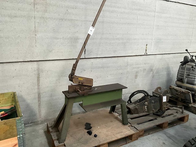 Manuele plaatschaar op voet - afbeelding 1 van  3