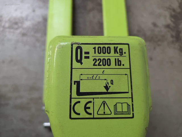 Manuele schaartranspalet pramac hx10m - afbeelding 3 van  4